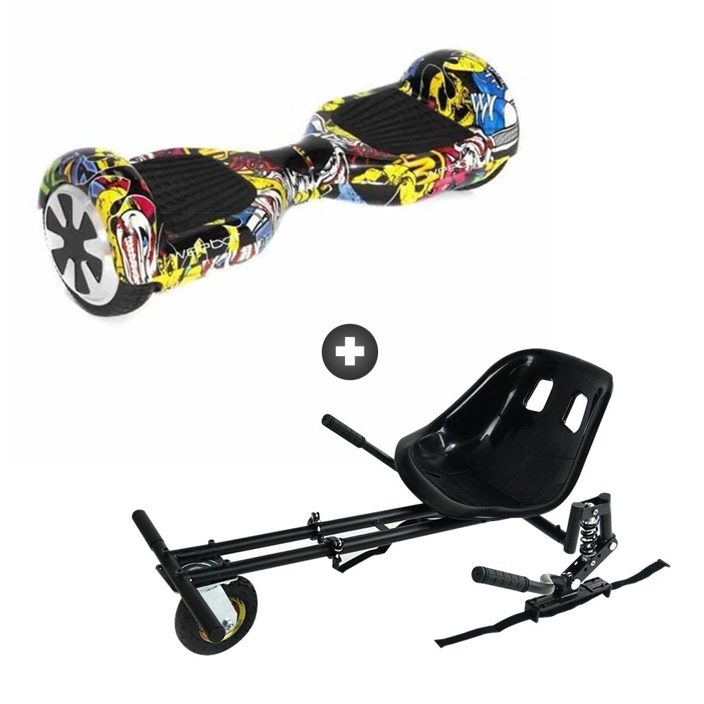 Pack Hoverkart + Hoverboard Classic Tag - 6,5 Pouces
