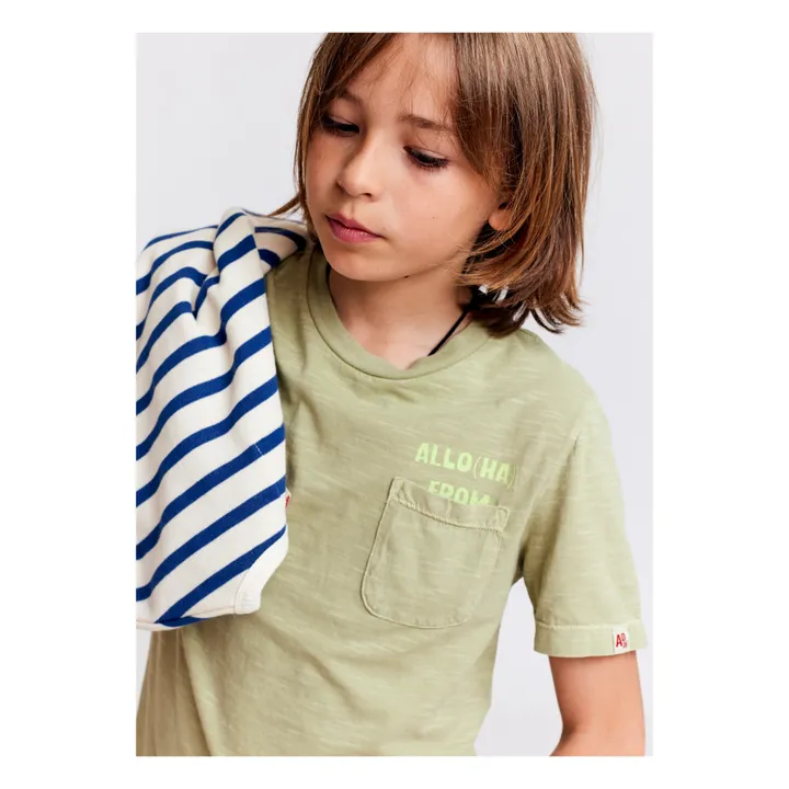 AO76 T-shirt Mick | Vert olive