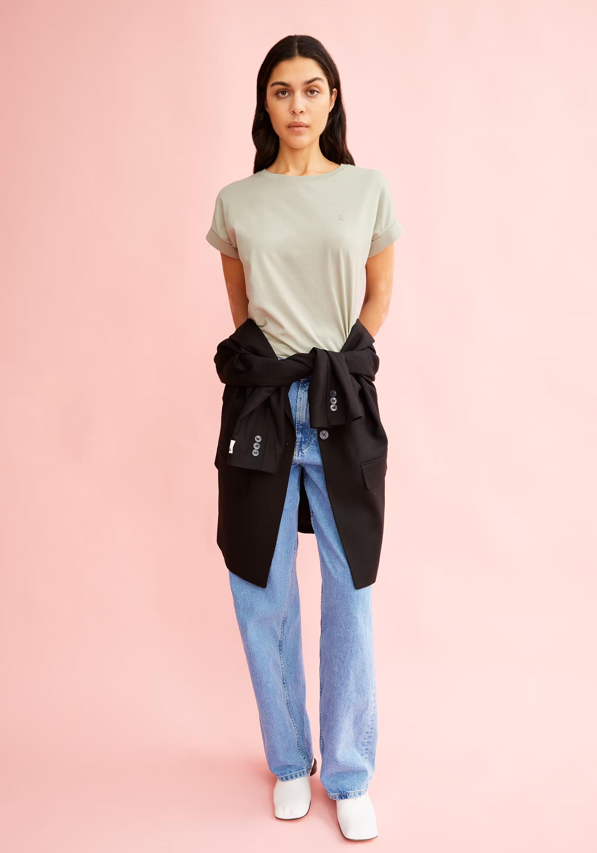 Armedangels T-Shirt Idaara Seagreen