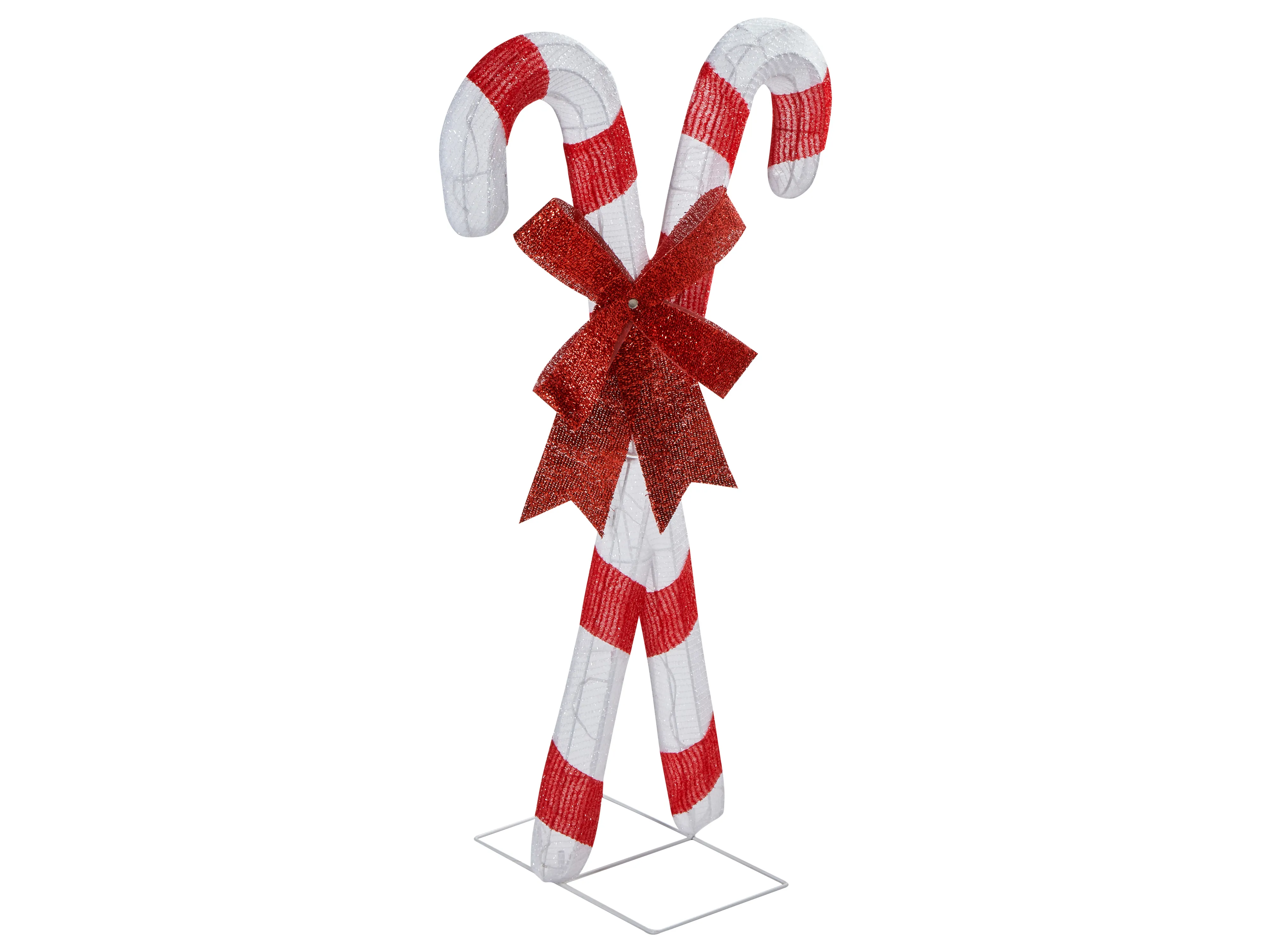Buitendecoratie LED OLASVIK 90 cm Wit Rood