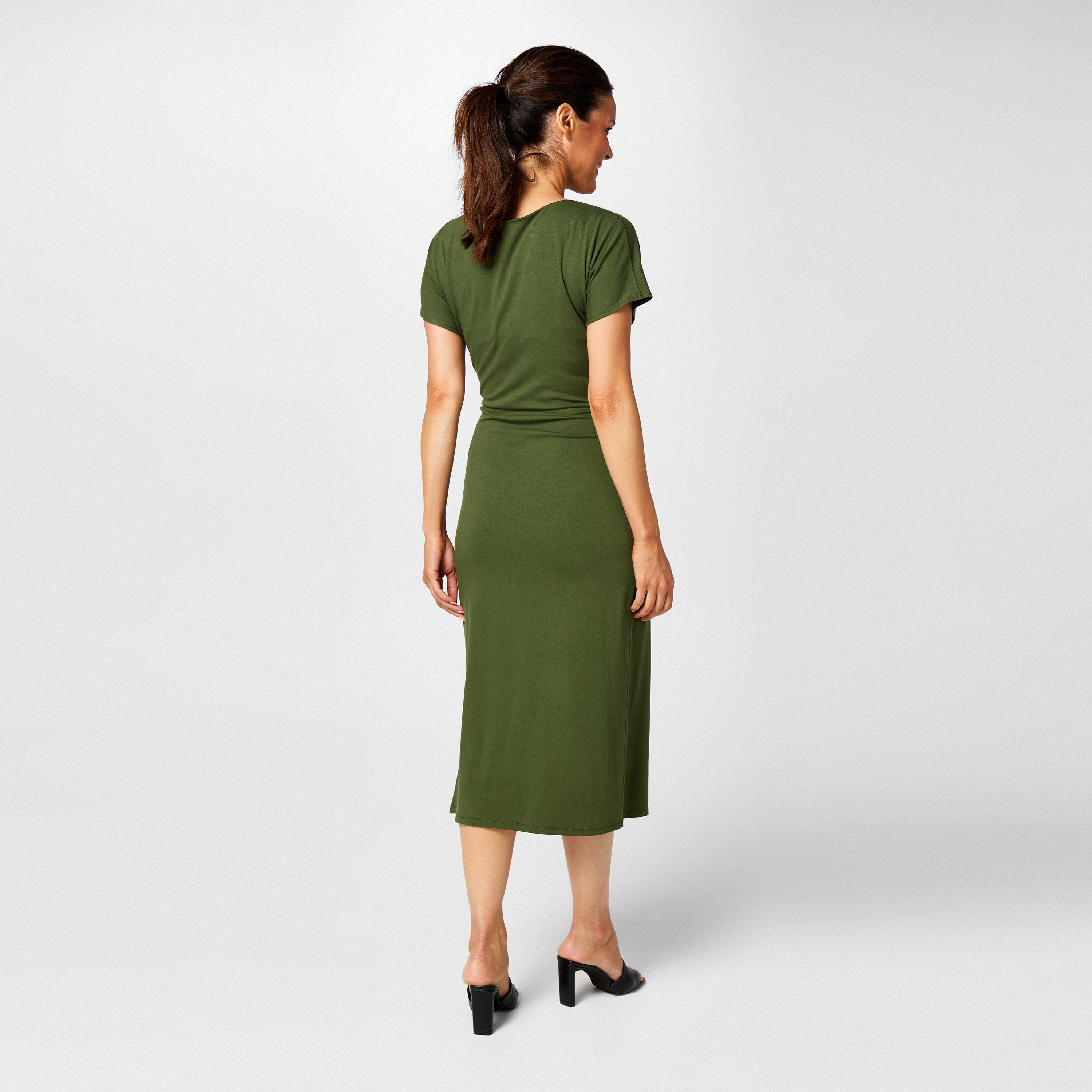 Biba Tie Front Jersey Dress