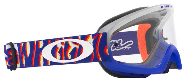 Masque Oakley O Frame 2.0 PRO XS MX Troy Lee Design Peace & Wheelies/Ecran Clear/ Ref: OO7116-22
