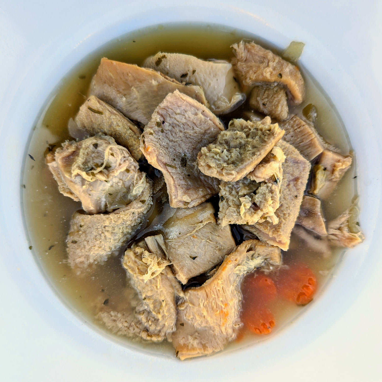 Tripes au calvados et au vin blanc