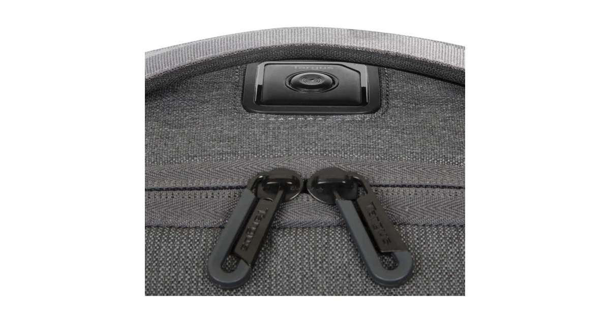 Targus15.6” Cypress Hero Backpack with Find My Locator rugzak  (Grijs)