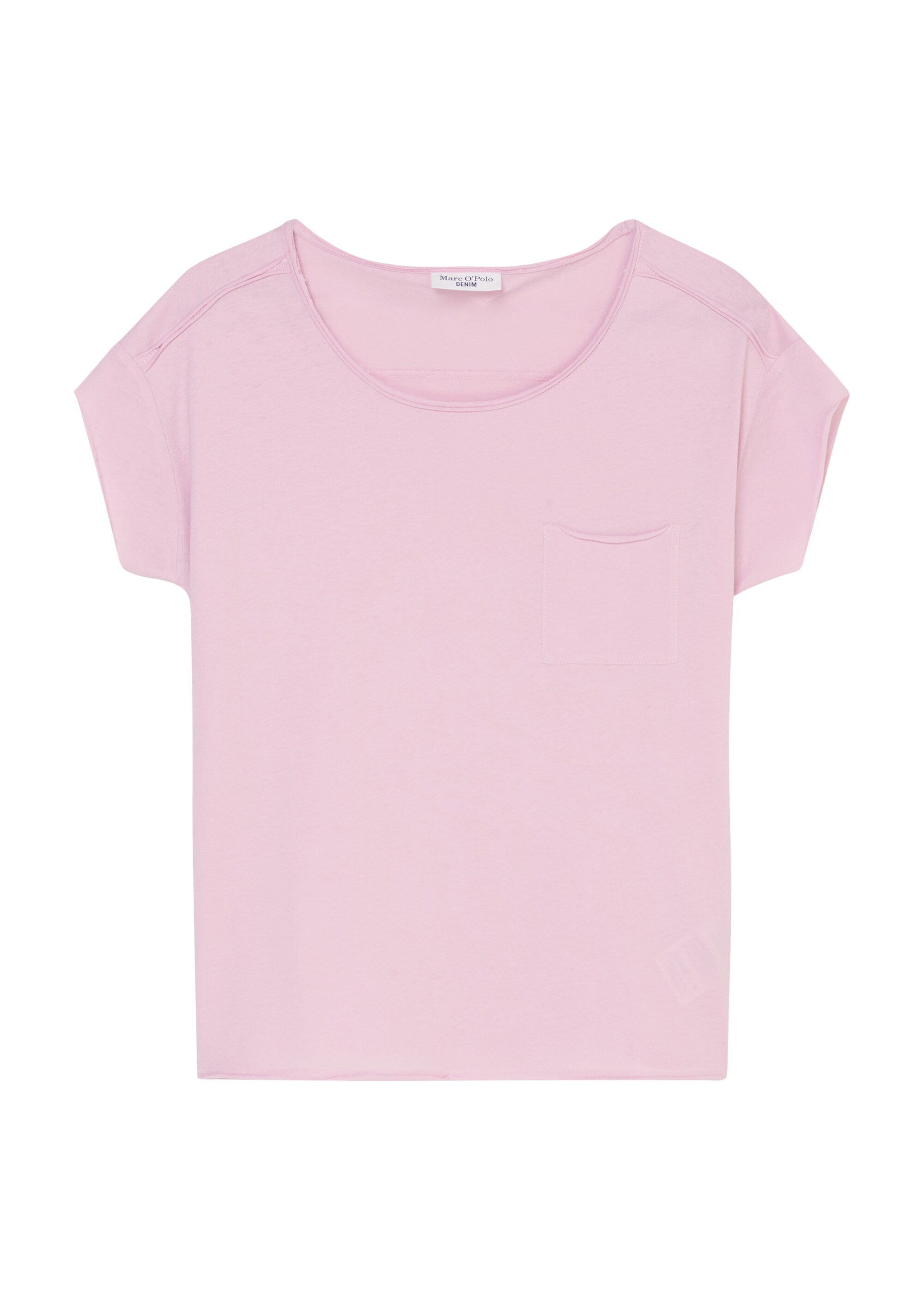 T-Shirt mit Brusttasche relaxed aus leichtem Single Jersey