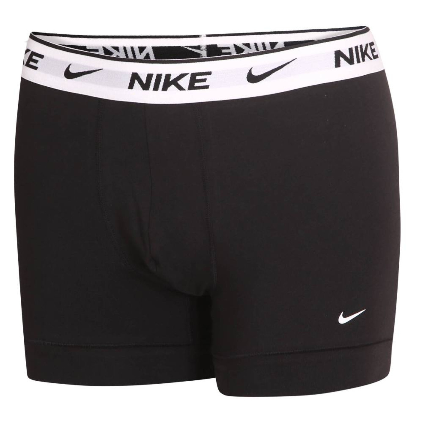 Nike Everyday Cotton Boxershort Trunk 3-Pack Zwart Wit