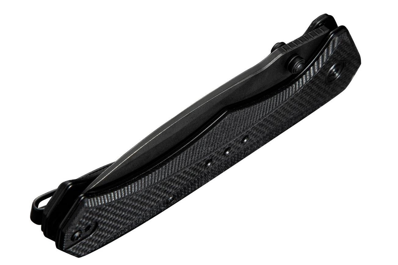 Civivi Photonix C23081B-1 Blackwashed 14C28N, Black G10, zakmes