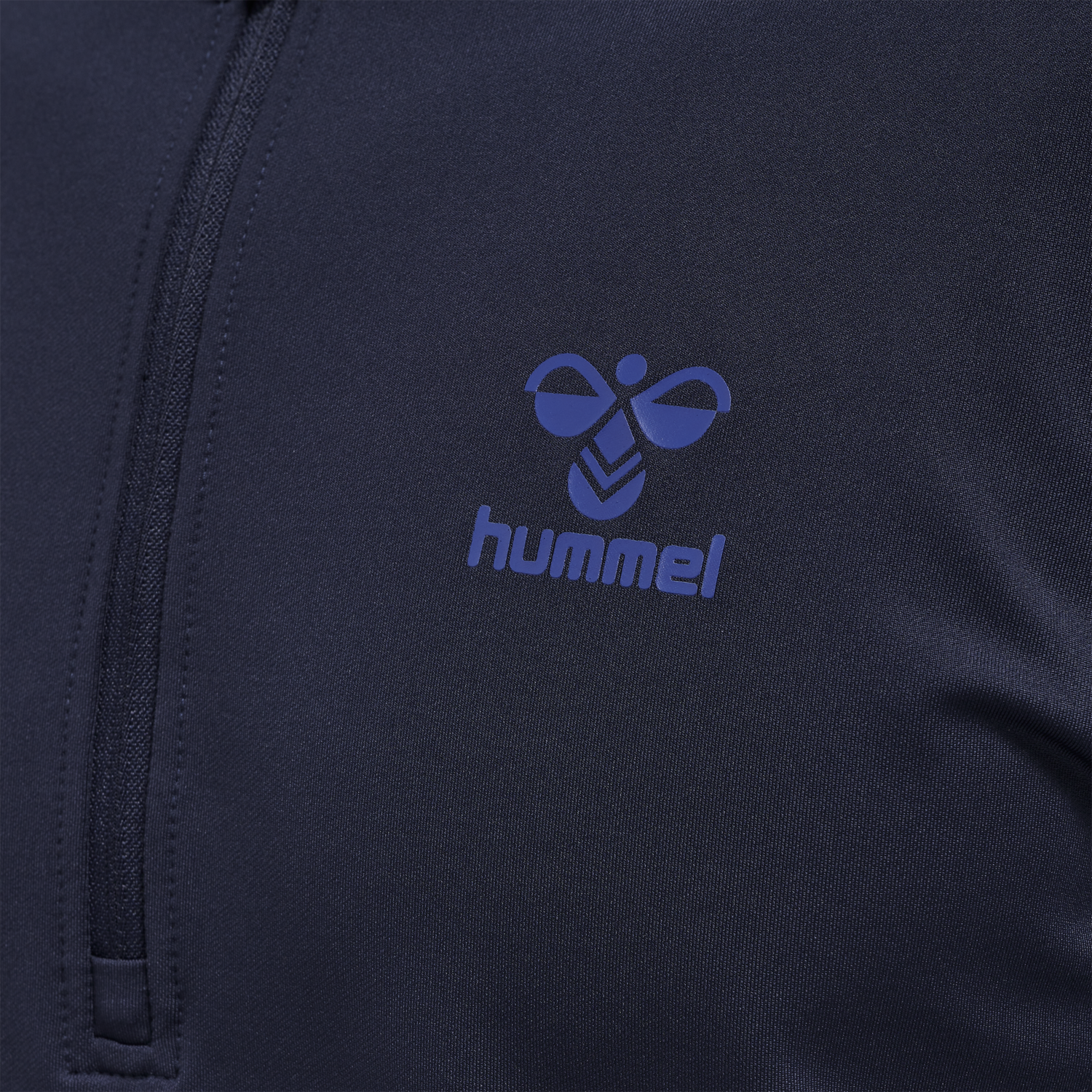 hmlPRO GRID HALF ZIP TRAINING L/S