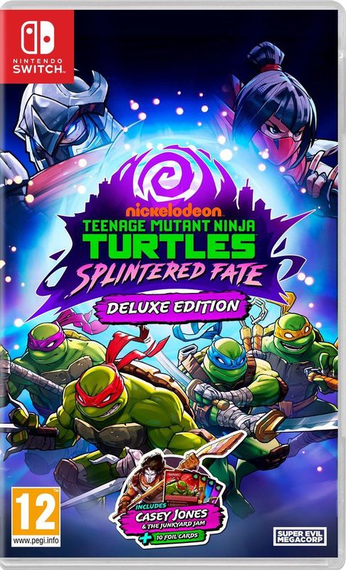 Nintendo - Teenage Mutant Ninja Turtles - Splintered Fate - Deluxe Edition - Switch