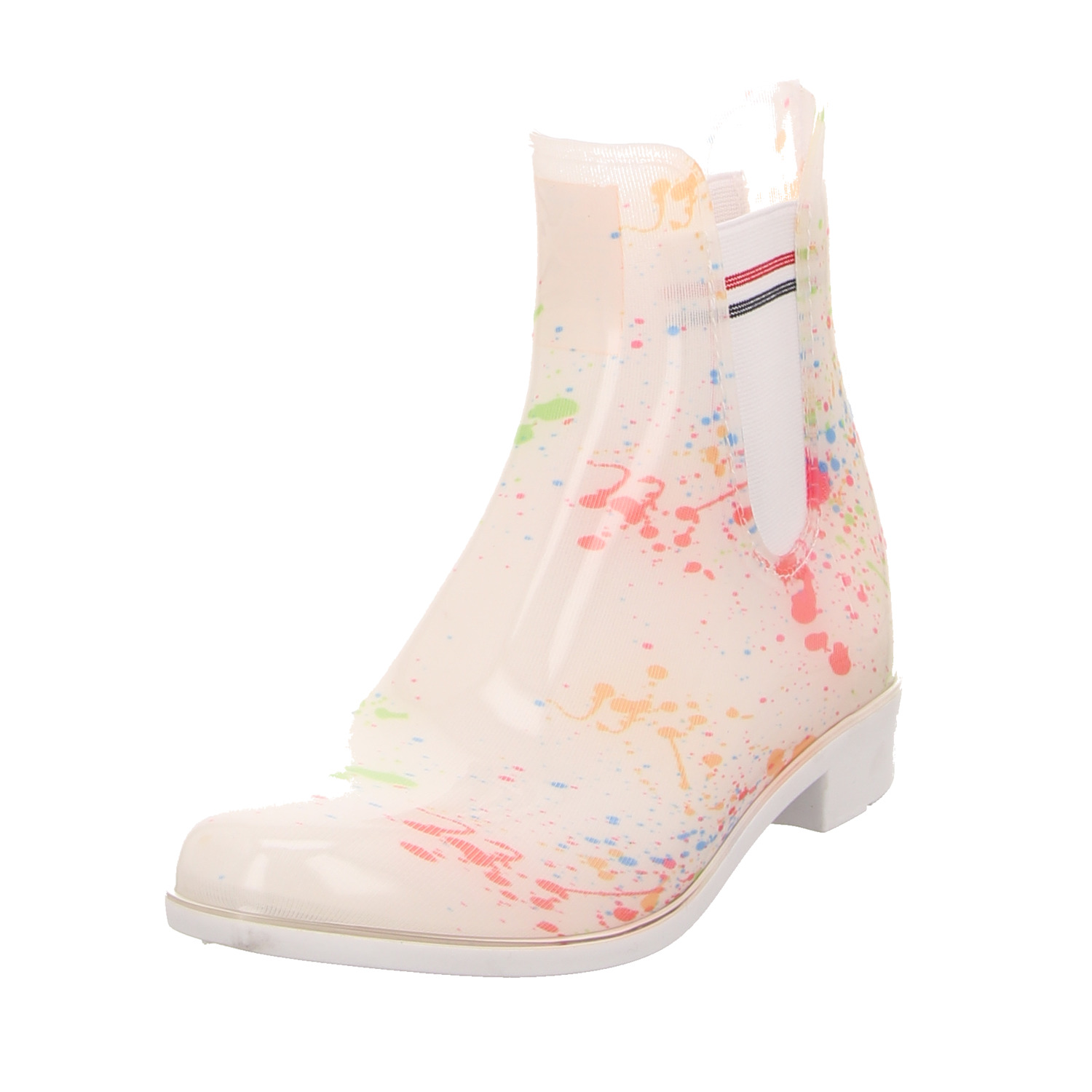 Dockers Gummistiefel weiß weiss/weiss kombi
