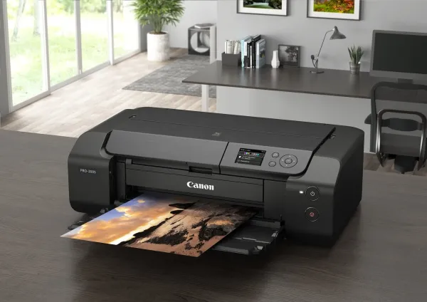 Canon PIXMA PRO-200S - Printer - farve - blækprinter - A3 Plus - op til 2.83 min./side (mono) / op til 1.5 min./side (farve) - kapacitet: 100 ark - LAN, Wi-Fi(n), USB 2.0