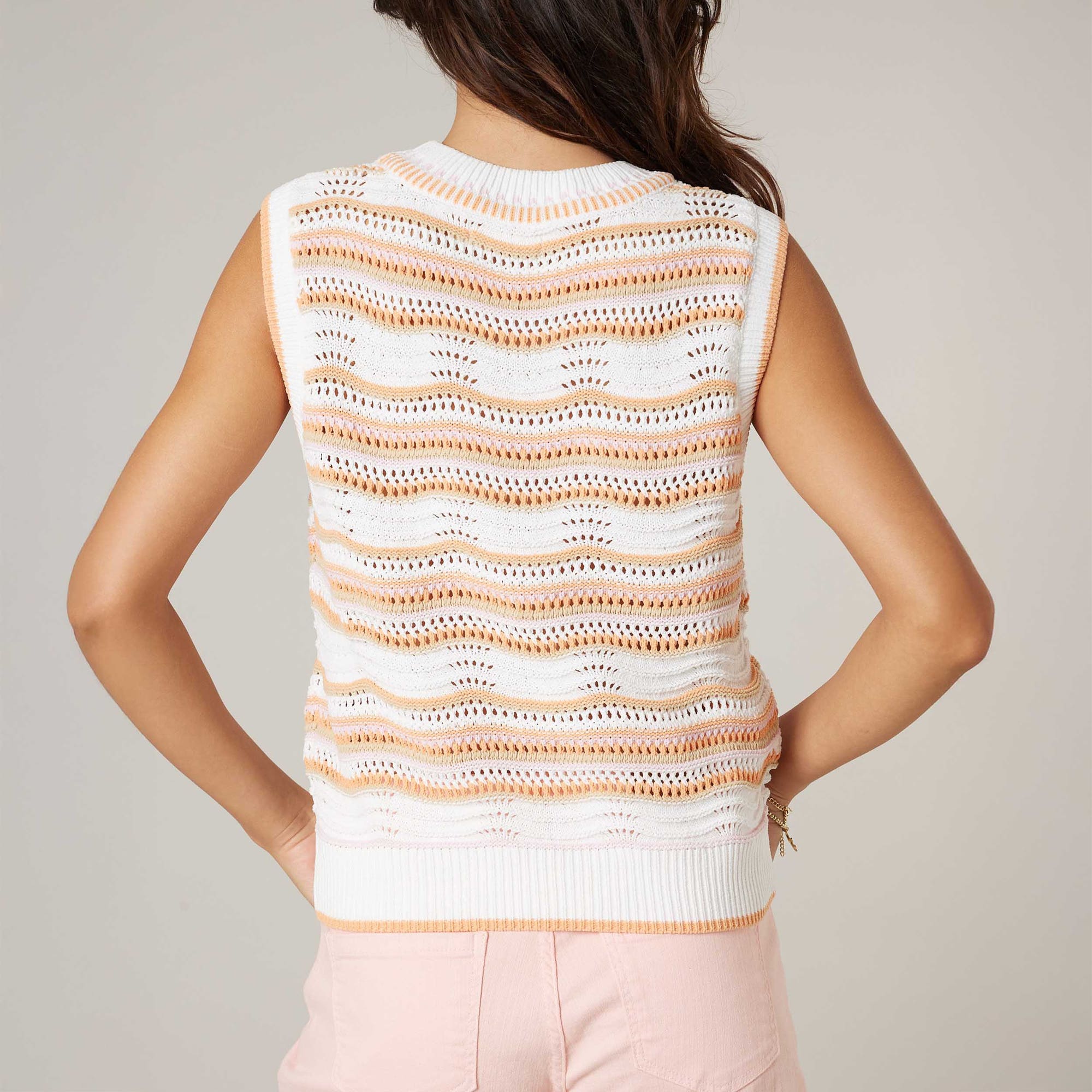 Pull Femme orange