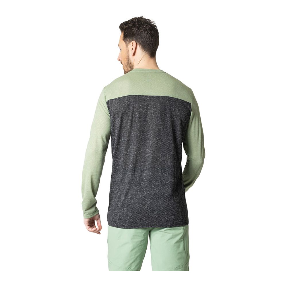 Odlo X-ALP LINENCOOL - Maillot Homme loden frost - black