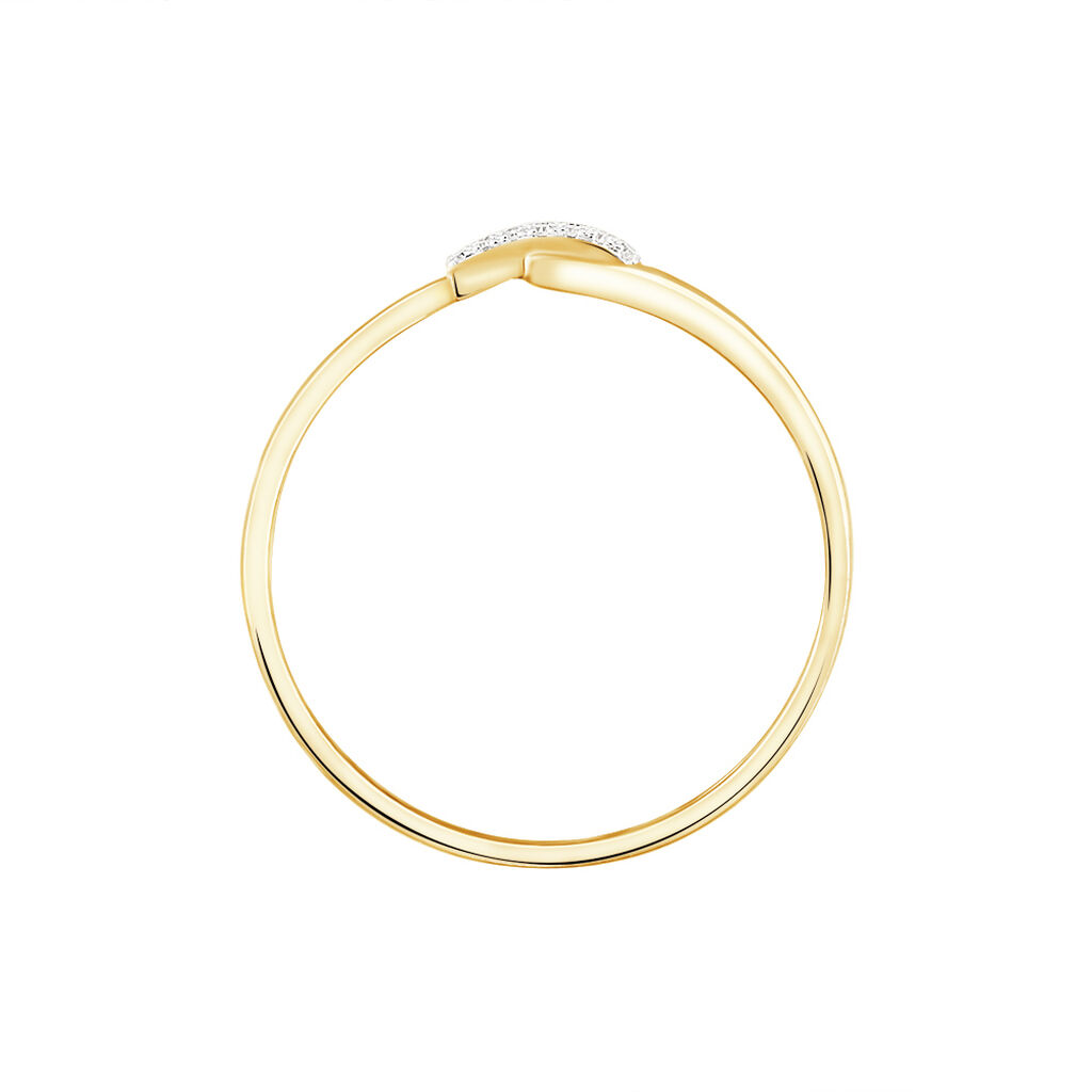 Bague Cyranna Or Jaune Diamant