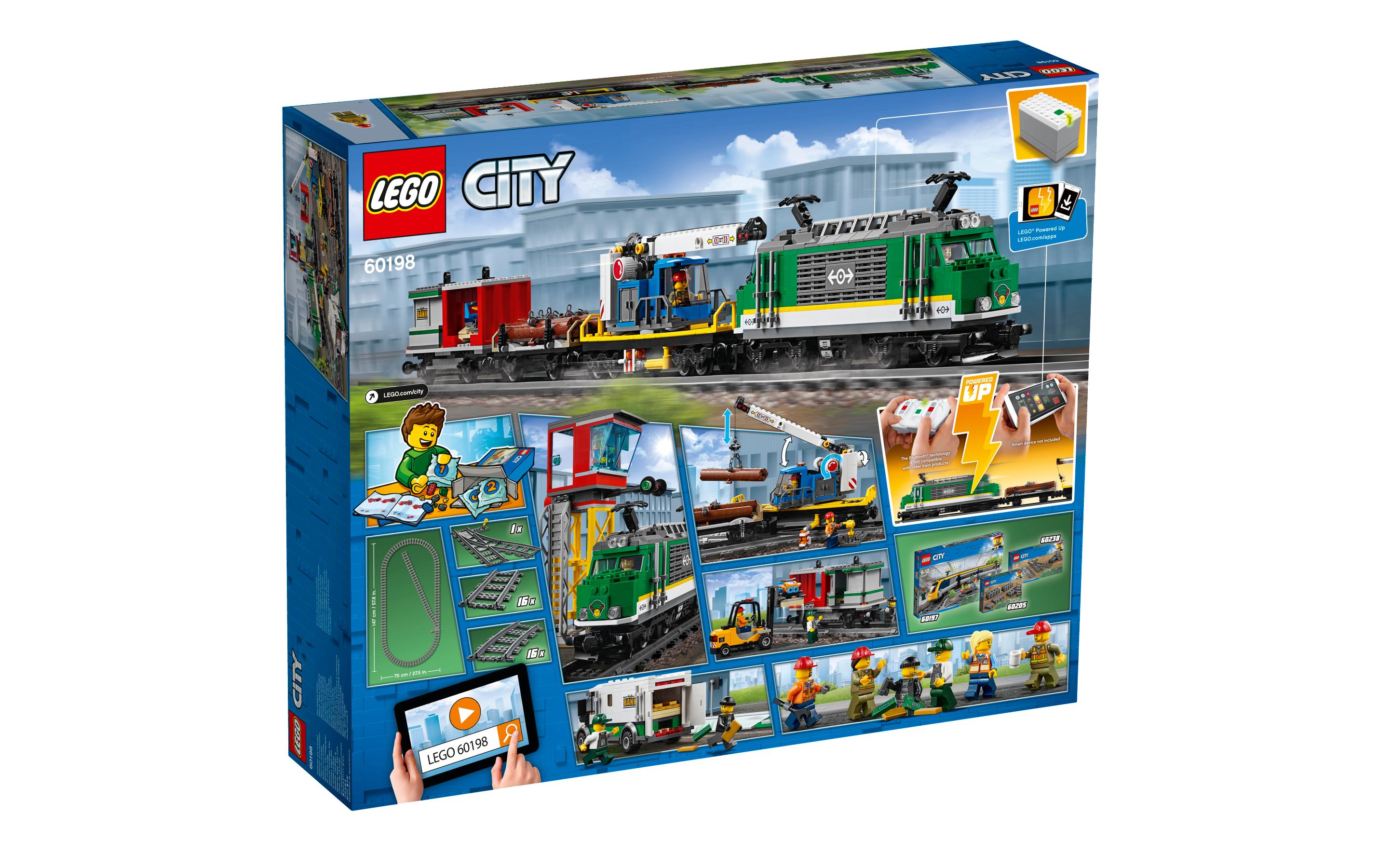 City Güterzug 60198<br>Gütertransport durch die LEGO City Welt