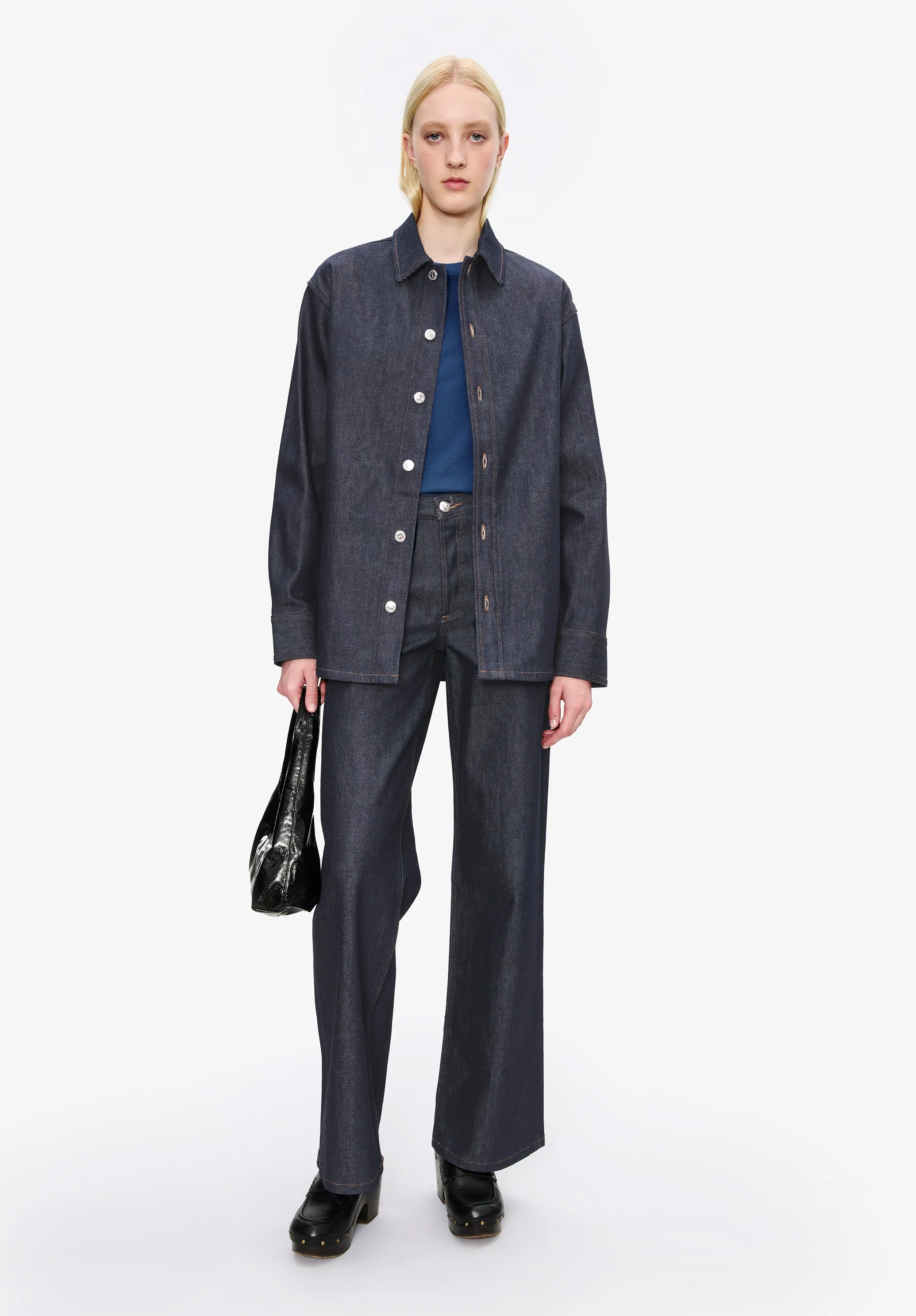 Veste en denim japonais - Indigo