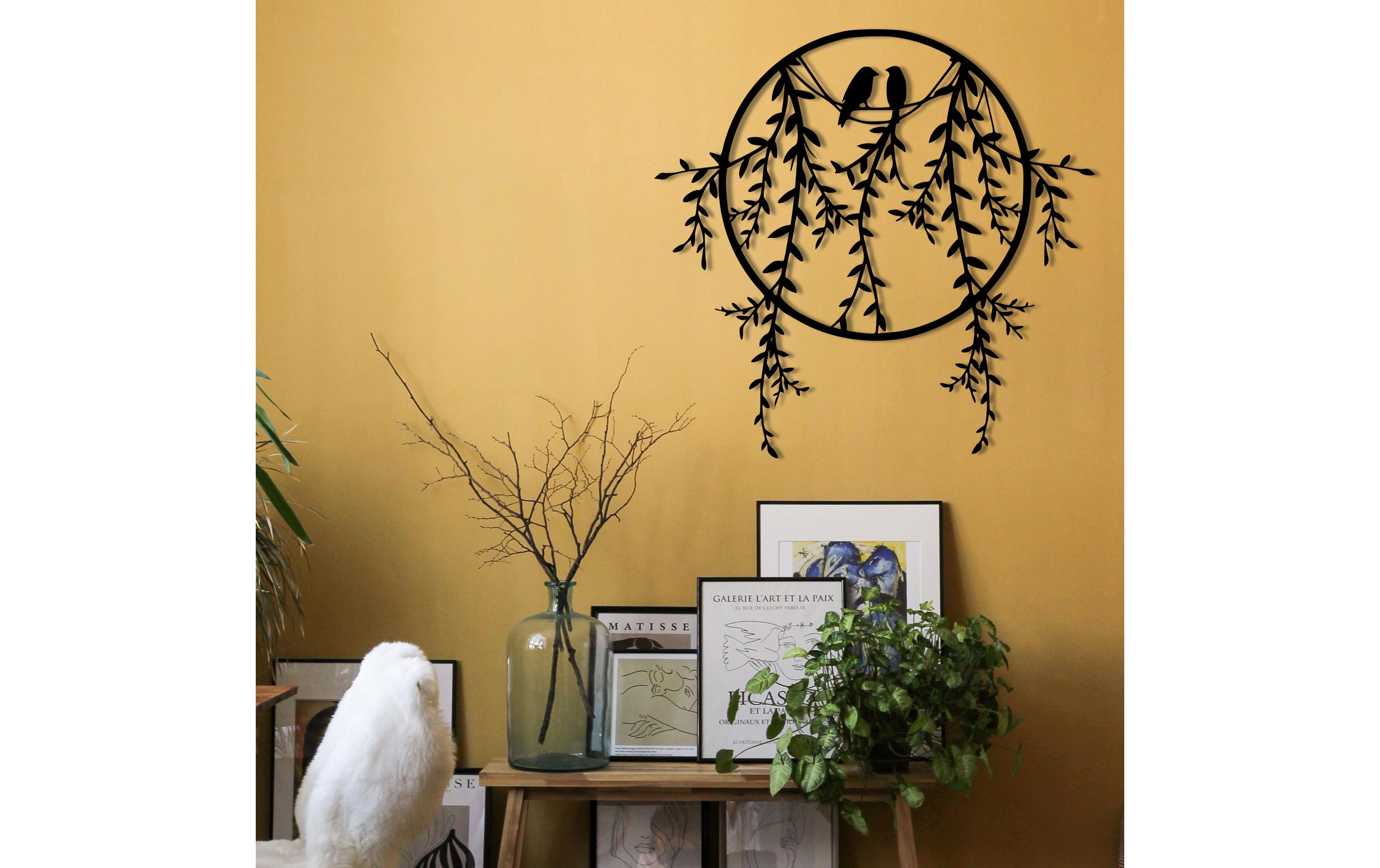 Wanddekoration Birds Ø 44 cmWand-Accessoire