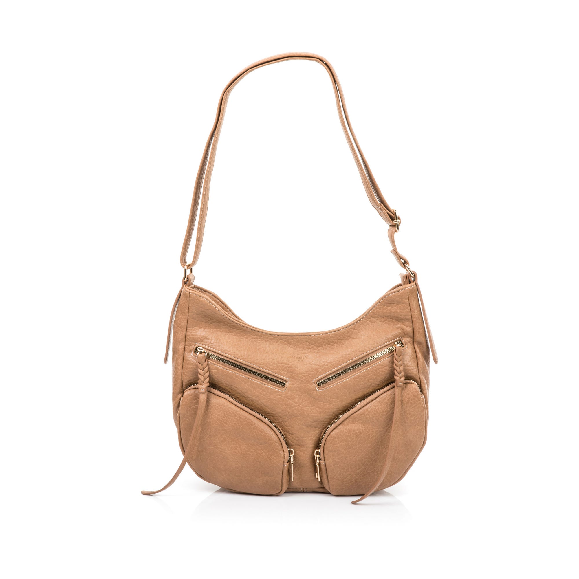 Sac bandoulière beige