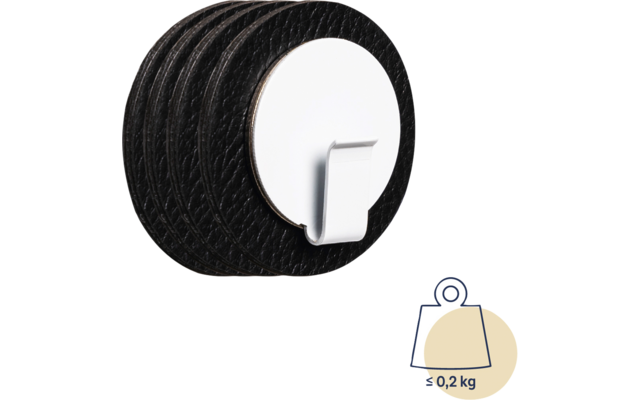 silwy® Clever Magnethaken inkl. Metall-Nano-Gel-Pad 2 tlg. (5 cm)