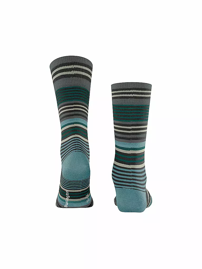 BURLINGTON Herren Socken STRIPE 40-46 black schwarz