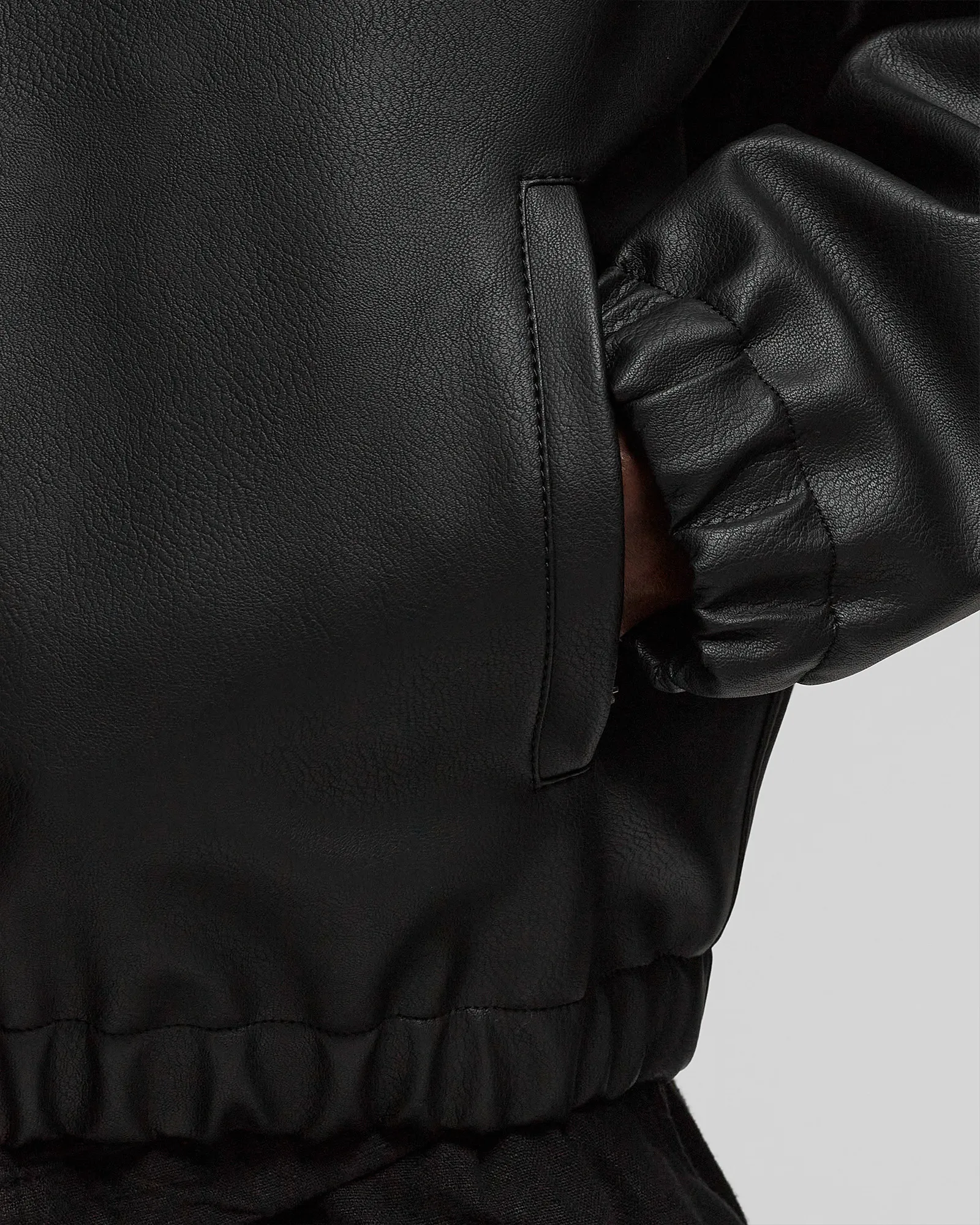 Arte Antwerp Hoodie Leather Jacket