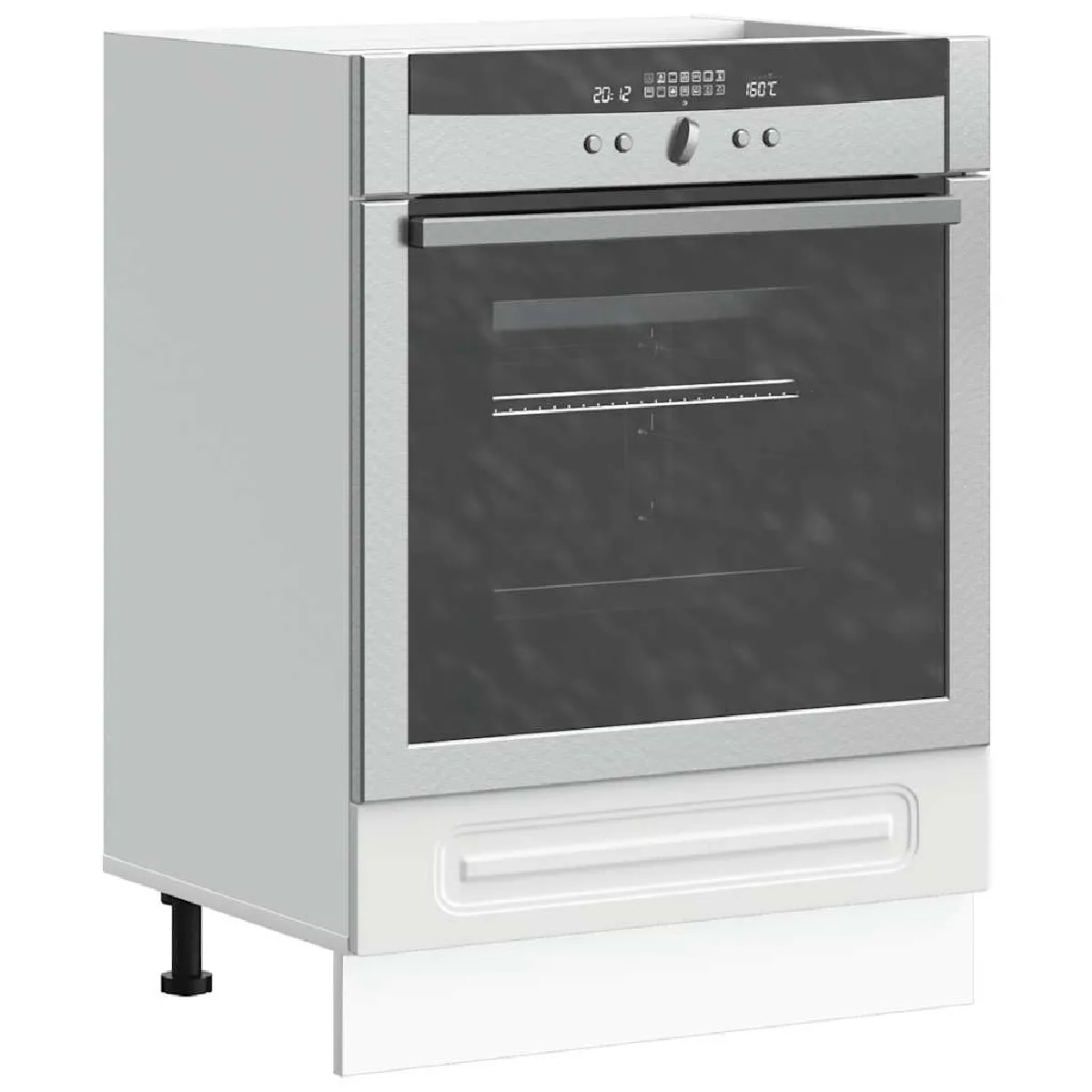 vidaXL Armoire à Four - Kalmar Blanc