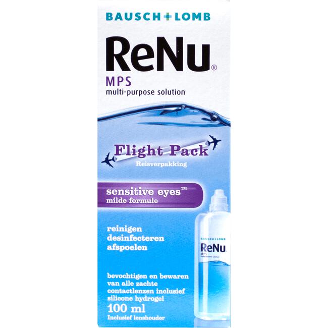 Bausch & Lomb ReNu MPS Flight Pack Sensitive Eyes 100ml