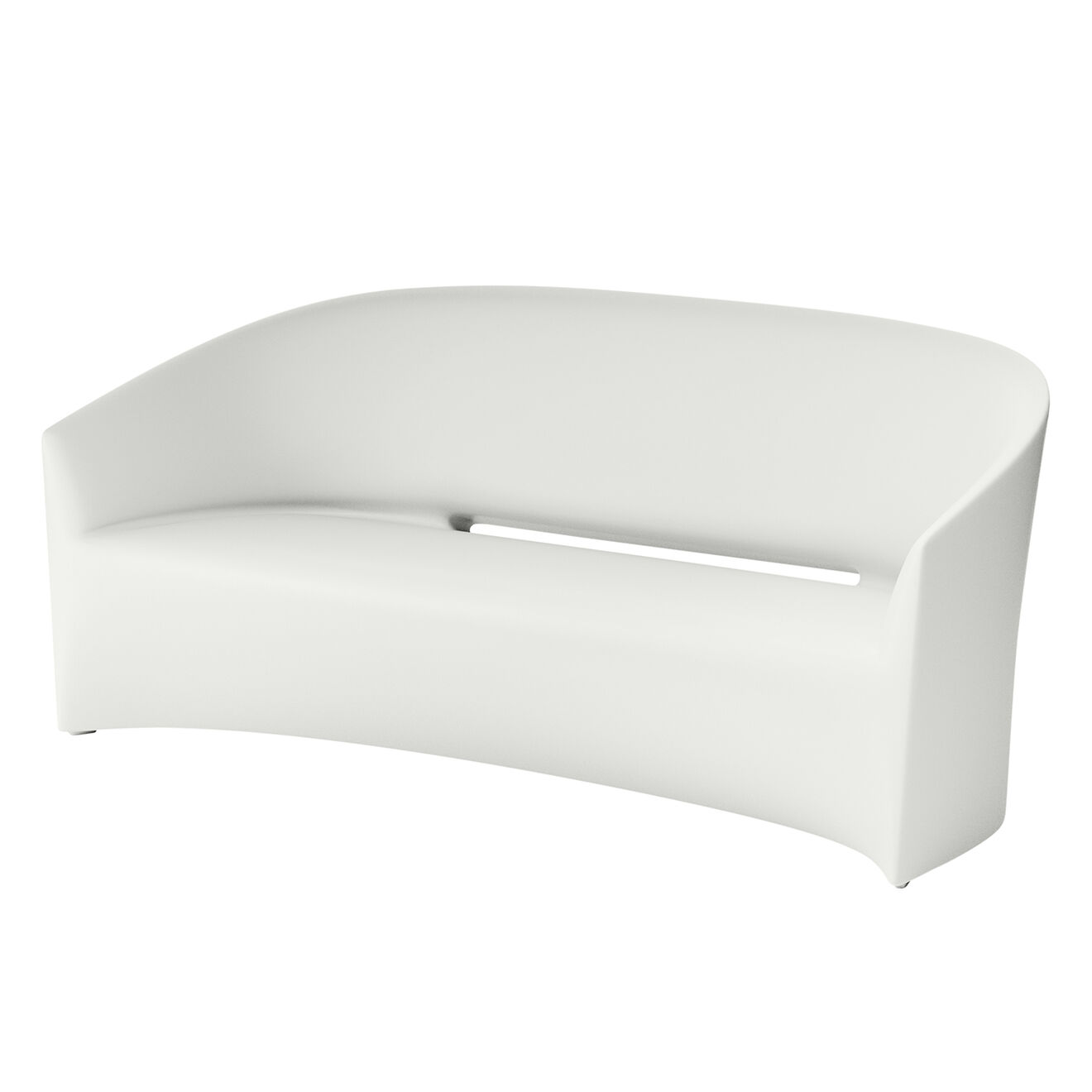 Serralunga Canapé Pine Beach Design par Christophe Pillet blanc - 180x76x81 cm