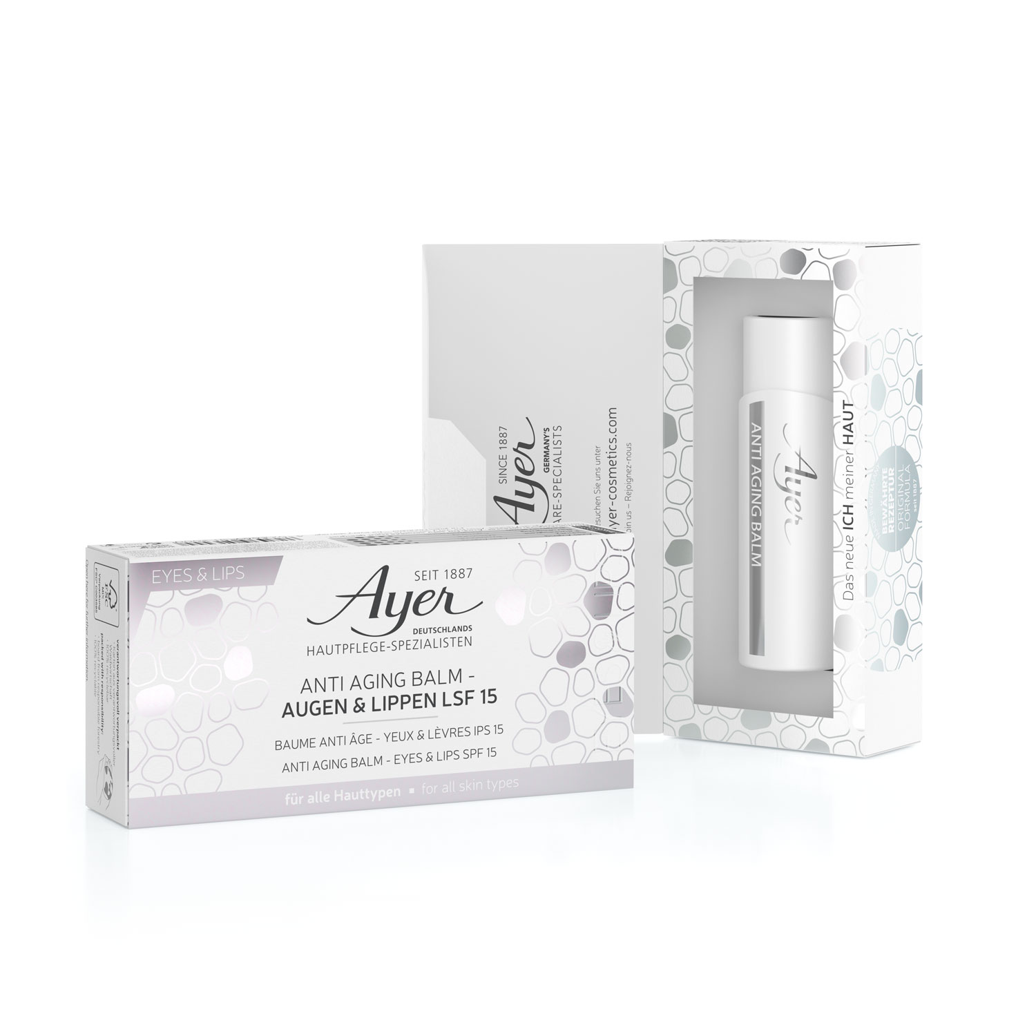 Anti Aging Balm - Augen & Lippen LSF 15