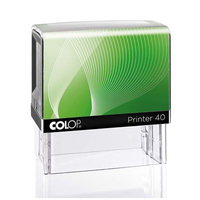 Colop Printer 40 - Tampon personnalisable - 6 lignes - format rectangulaire