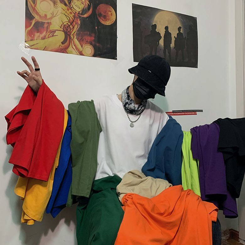 Banash - Effen T-shirt met korte mouwen