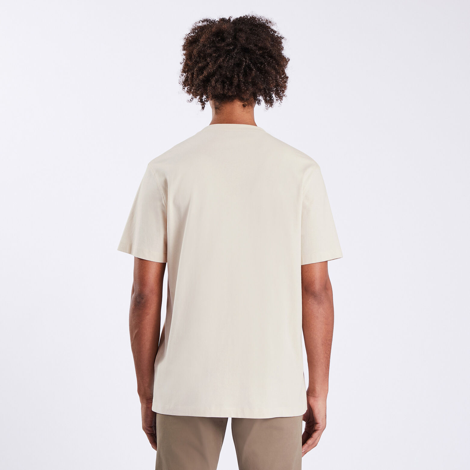 Tee shirt 'le parfait by JULES' coton issu de l'ag Beige
