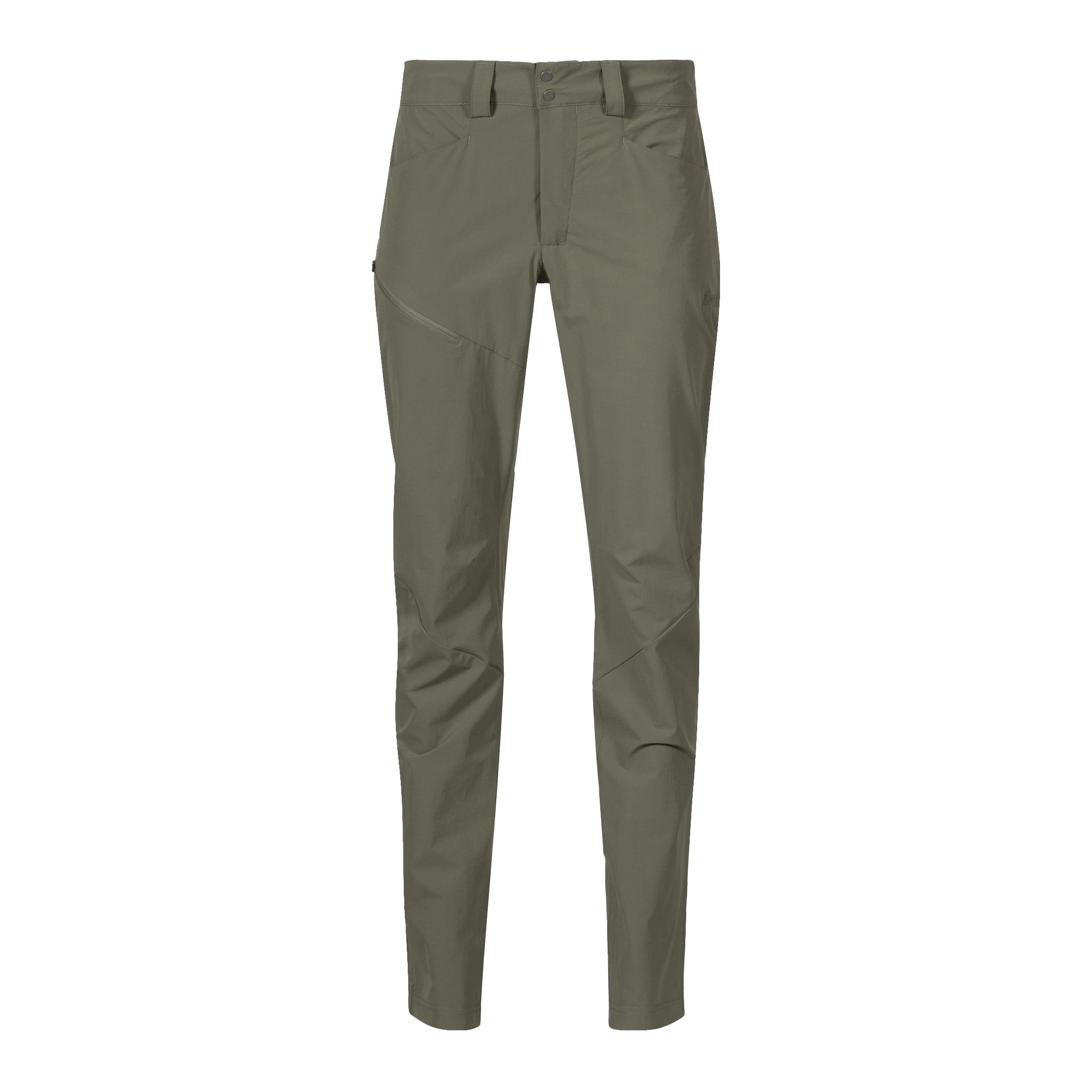 Vandre Light Softshell Pants Women Green Mud