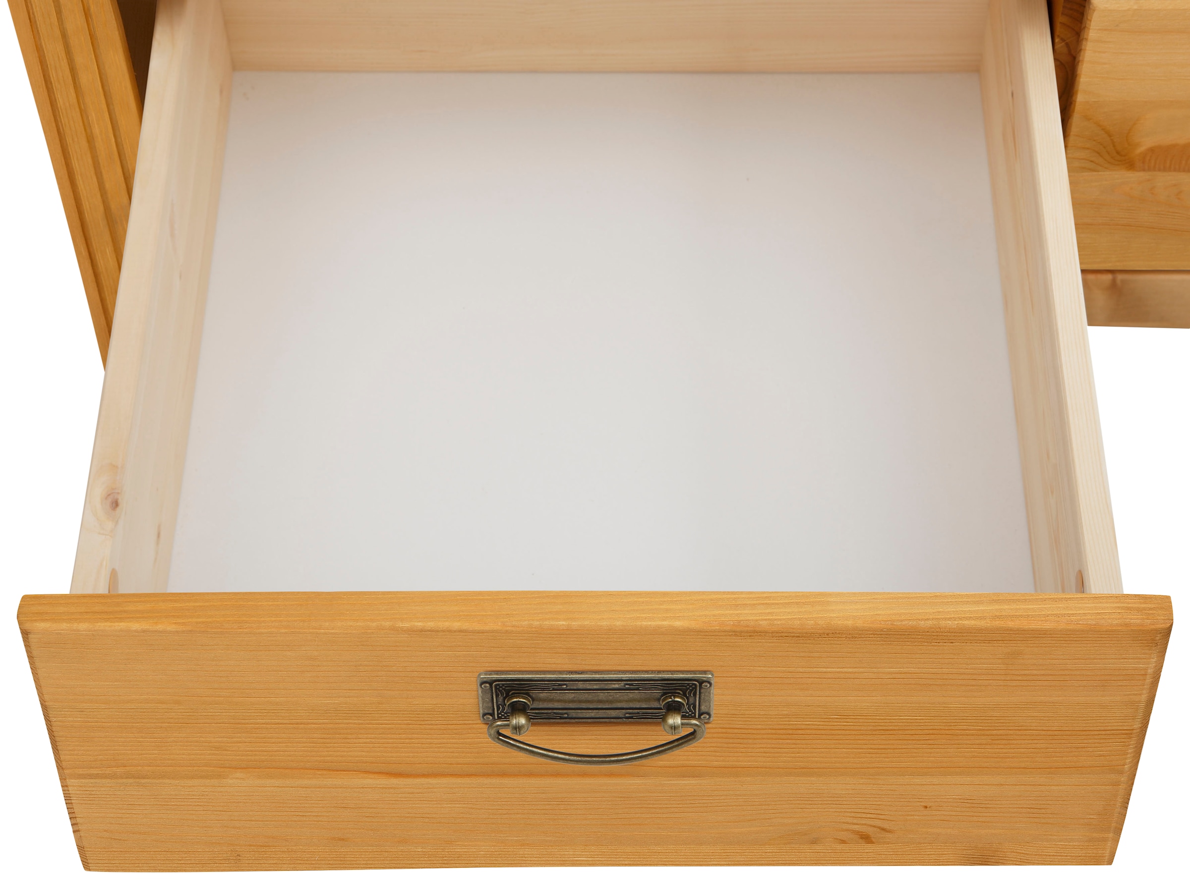 Home affaire Schiebetürenschrank »Konrad« B/H/T ca. 111/207/64 cm,  Breite 111 cm, aus massiver, FSC®-zertifizierter Kiefer