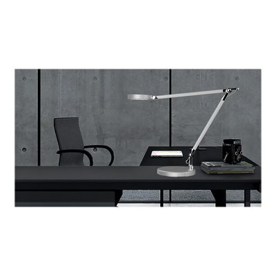 Unilux - Lampe de bureau Senza 2 - LED - multiples réglages - gris métal