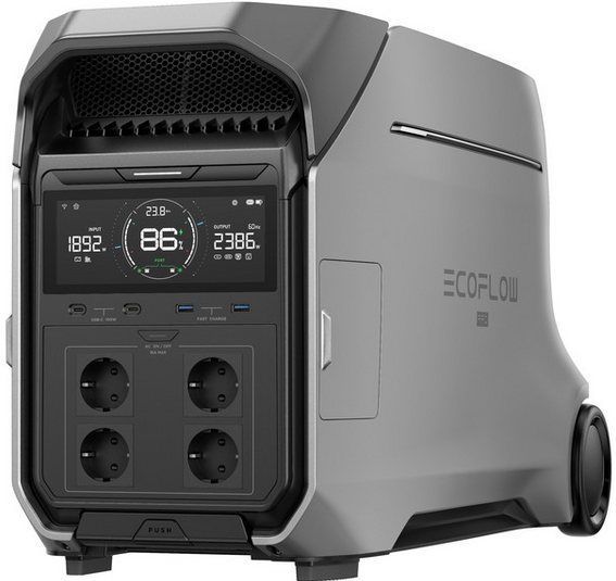 EcoFlow - DELTA Pro 3 - Powerstation - 4000W - Uitbreidbaar - 4 kWh