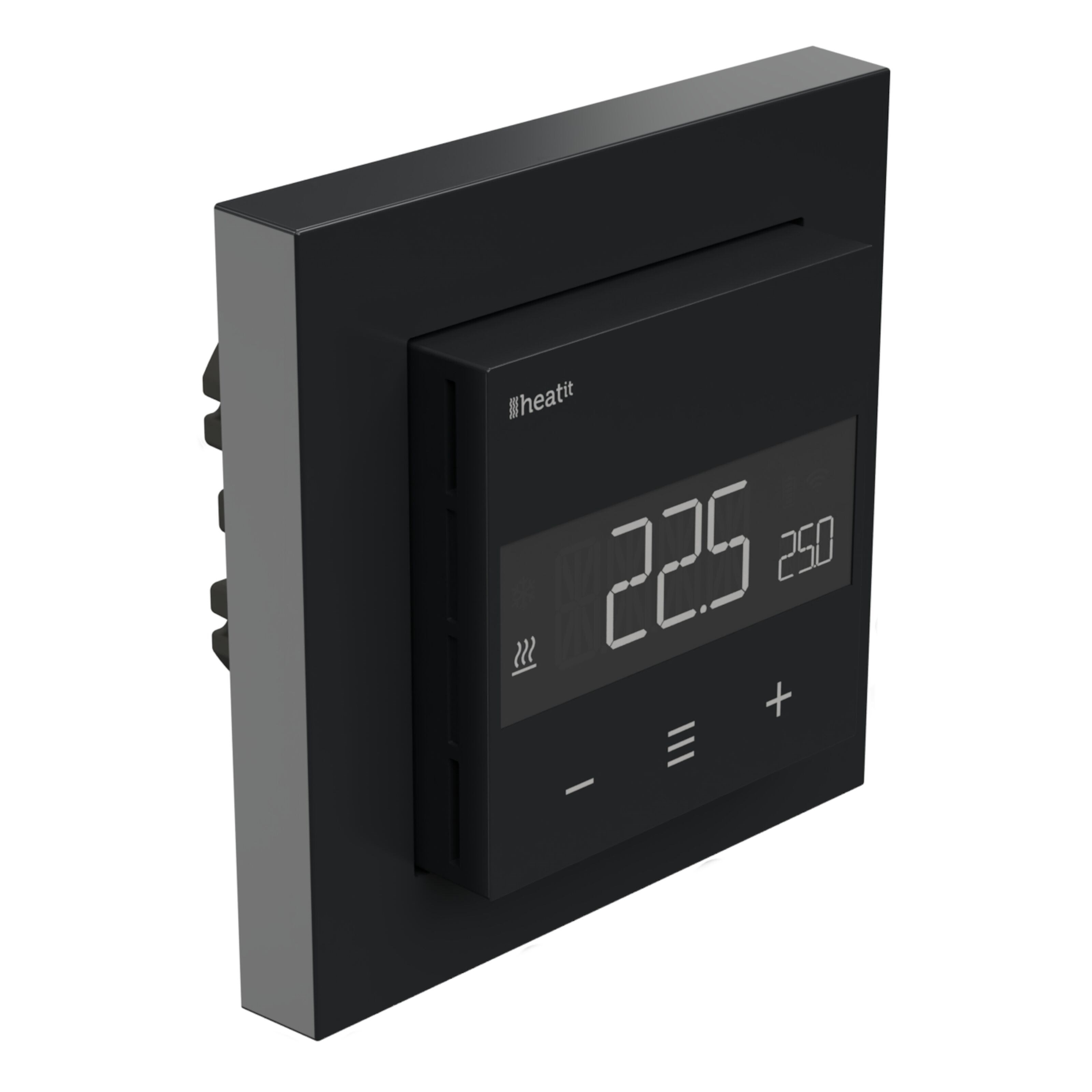 Heatit Z-TRM6 Termostat med Z-wave Black