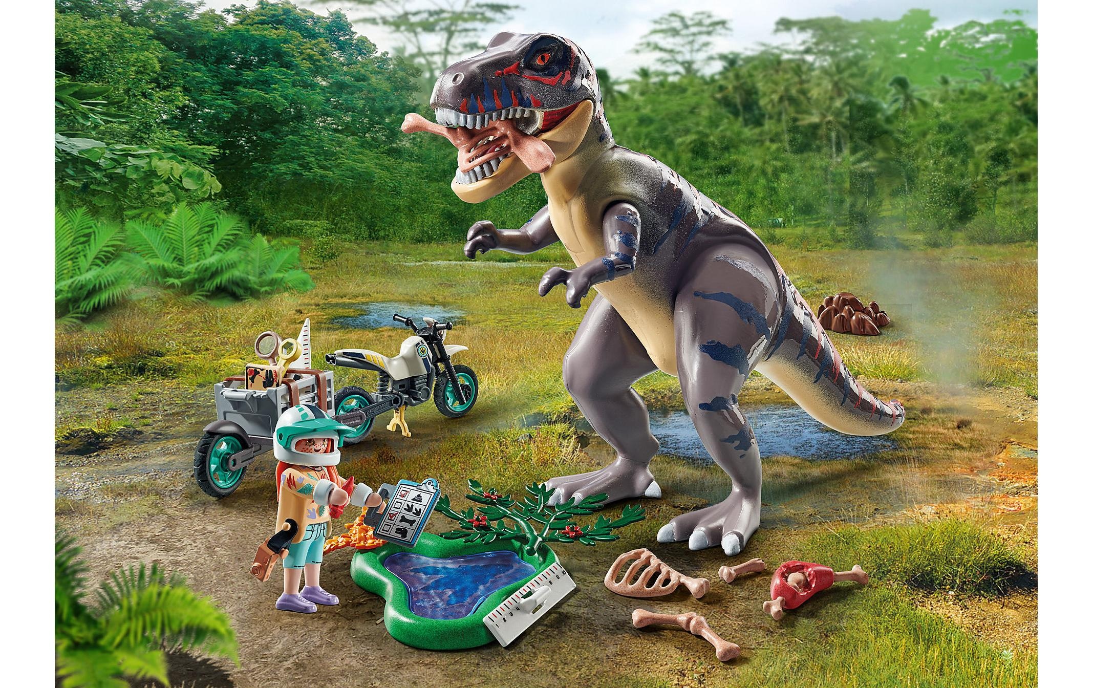 Playmobil® Spielbausteine »Dinos T-Rex-Spurensuche 71524«
