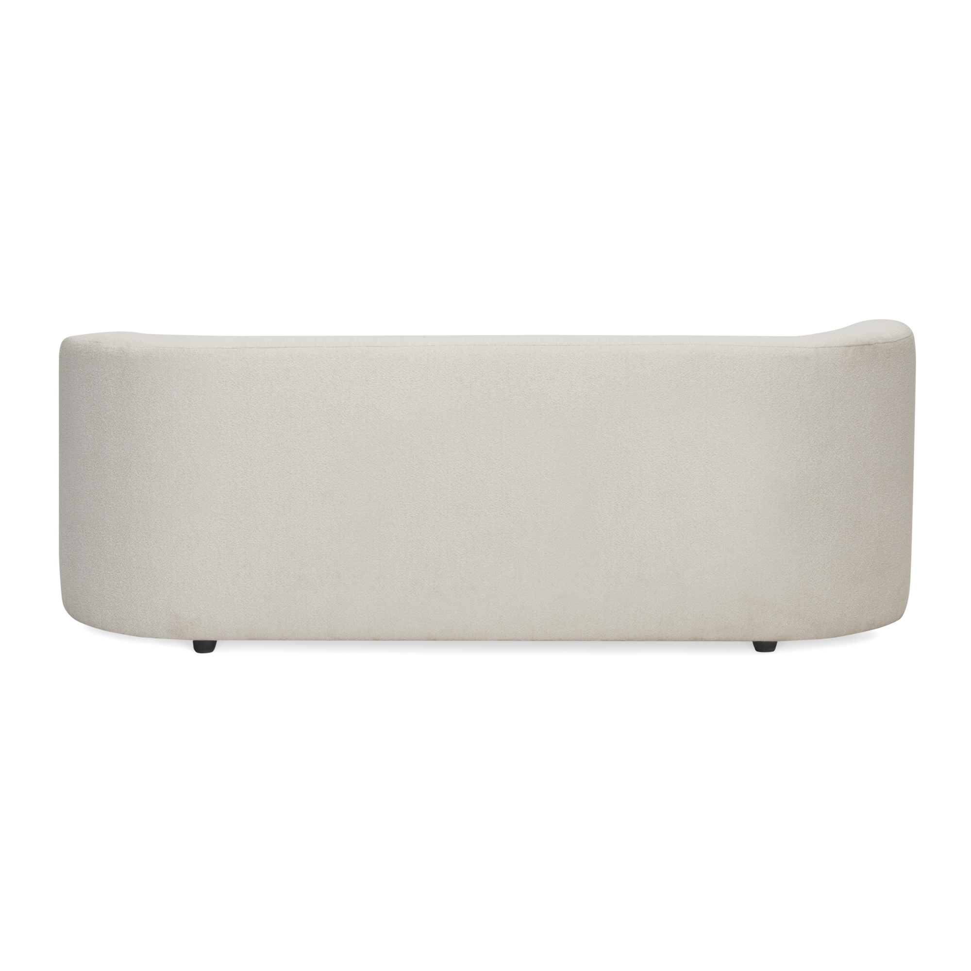 Loods 5 Design 4-zitsbank Curvy rechts 4-zits met vaste ottoman rechts | Alpine Ivory White 101