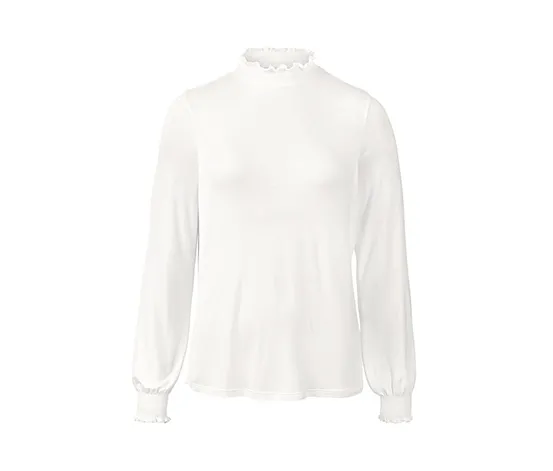 Blusenshirt mit Stehkragen