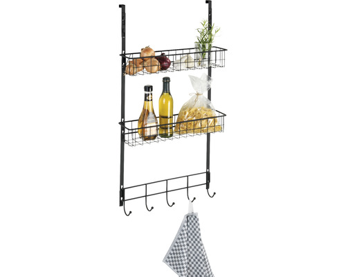 Wenko deurplank, zwart, 54112100
