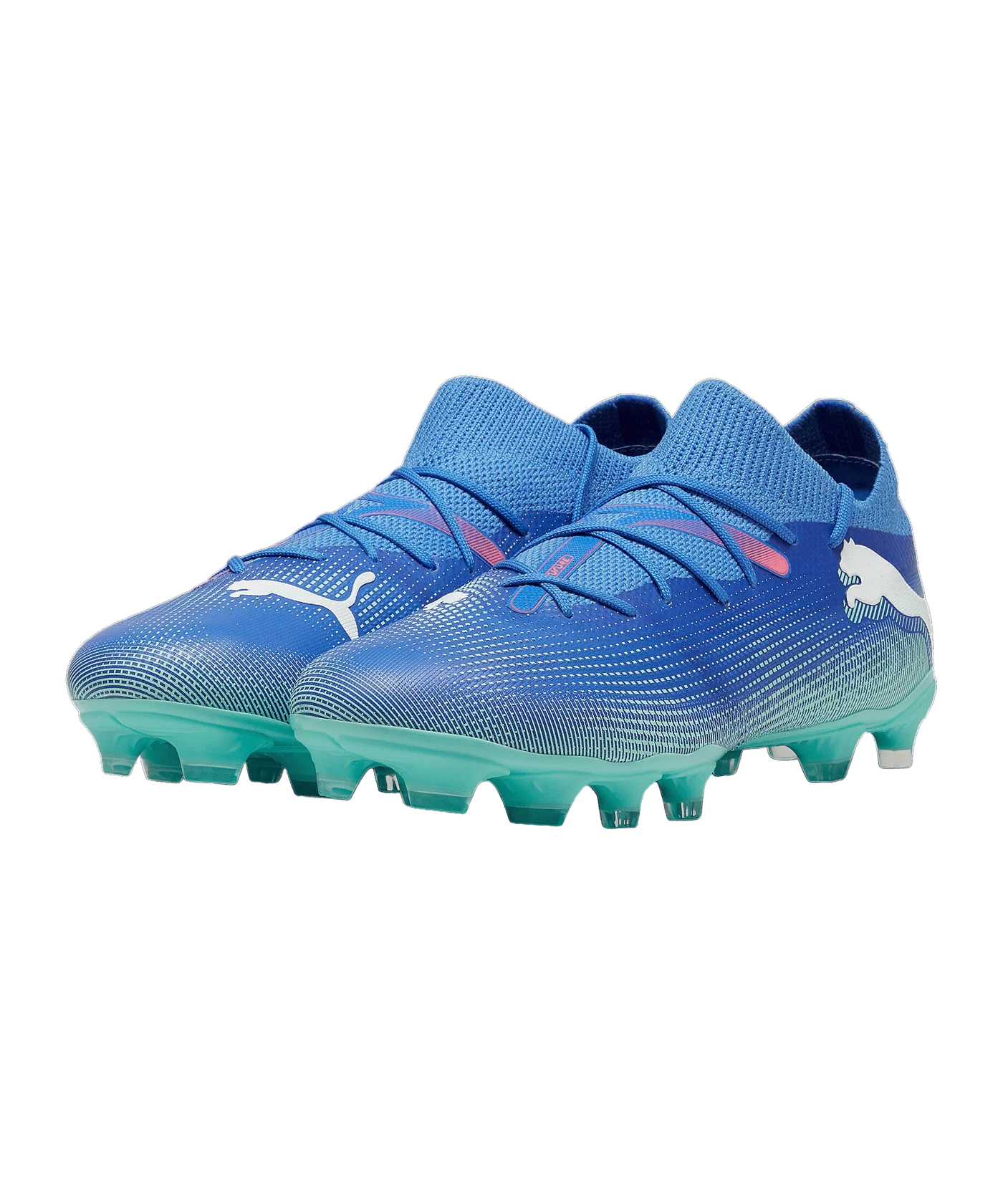 PUMA FUTURE 7 Match FG/AG Formula Damen Blau Weiss F01
