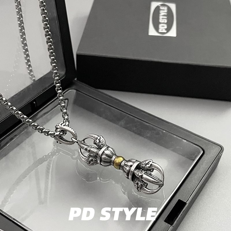Elnge - Tibetaanse boeddhistische Dorje Vajra hanger ketting