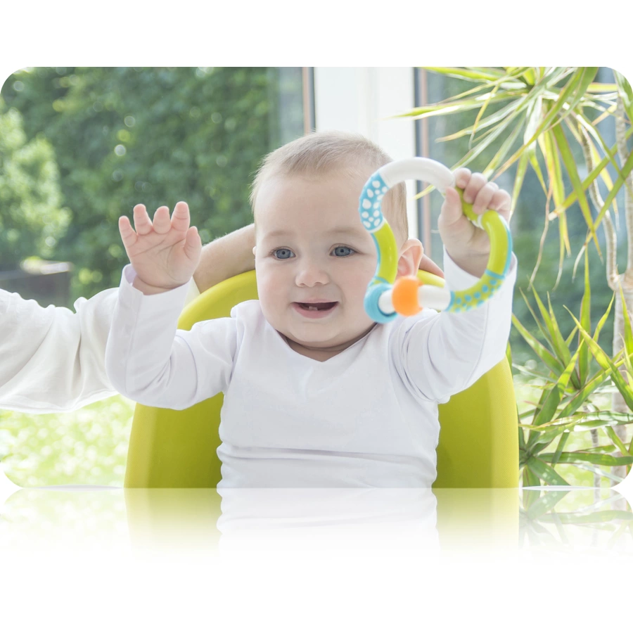 kidsme Lernrassel biegsam, bunt