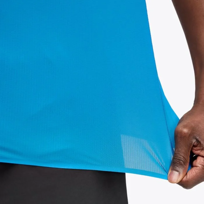 Hoka Herre T-shirts Airolite Run SS Tee Blå