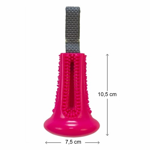 Escova de dentes rosa