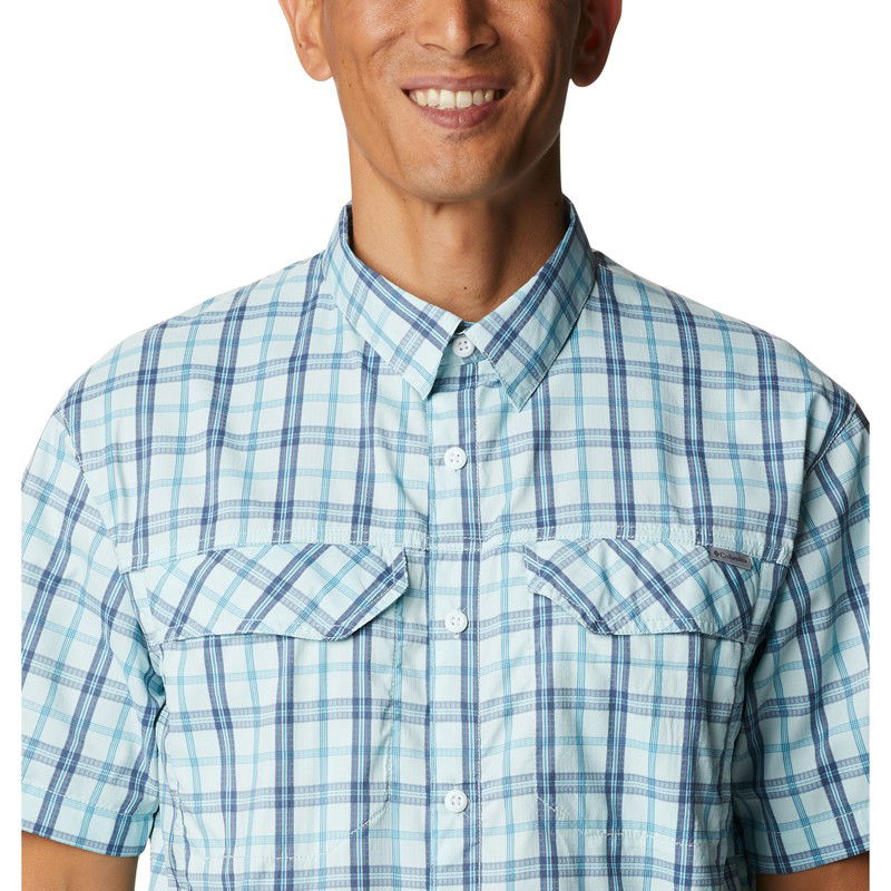 Columbia Silver Ridge Lite Plaid skjorte SS, herre