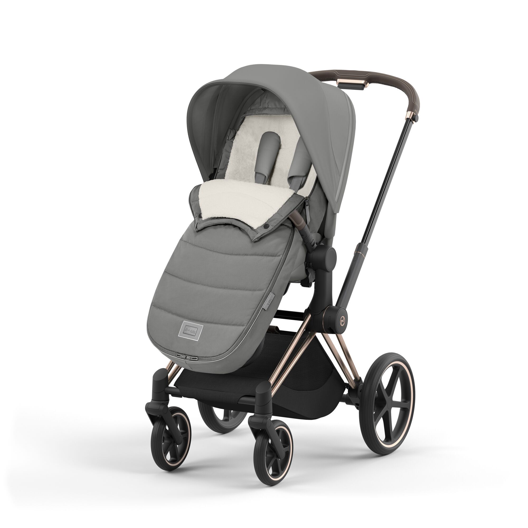 Platinum Fußsack Mirage Grey