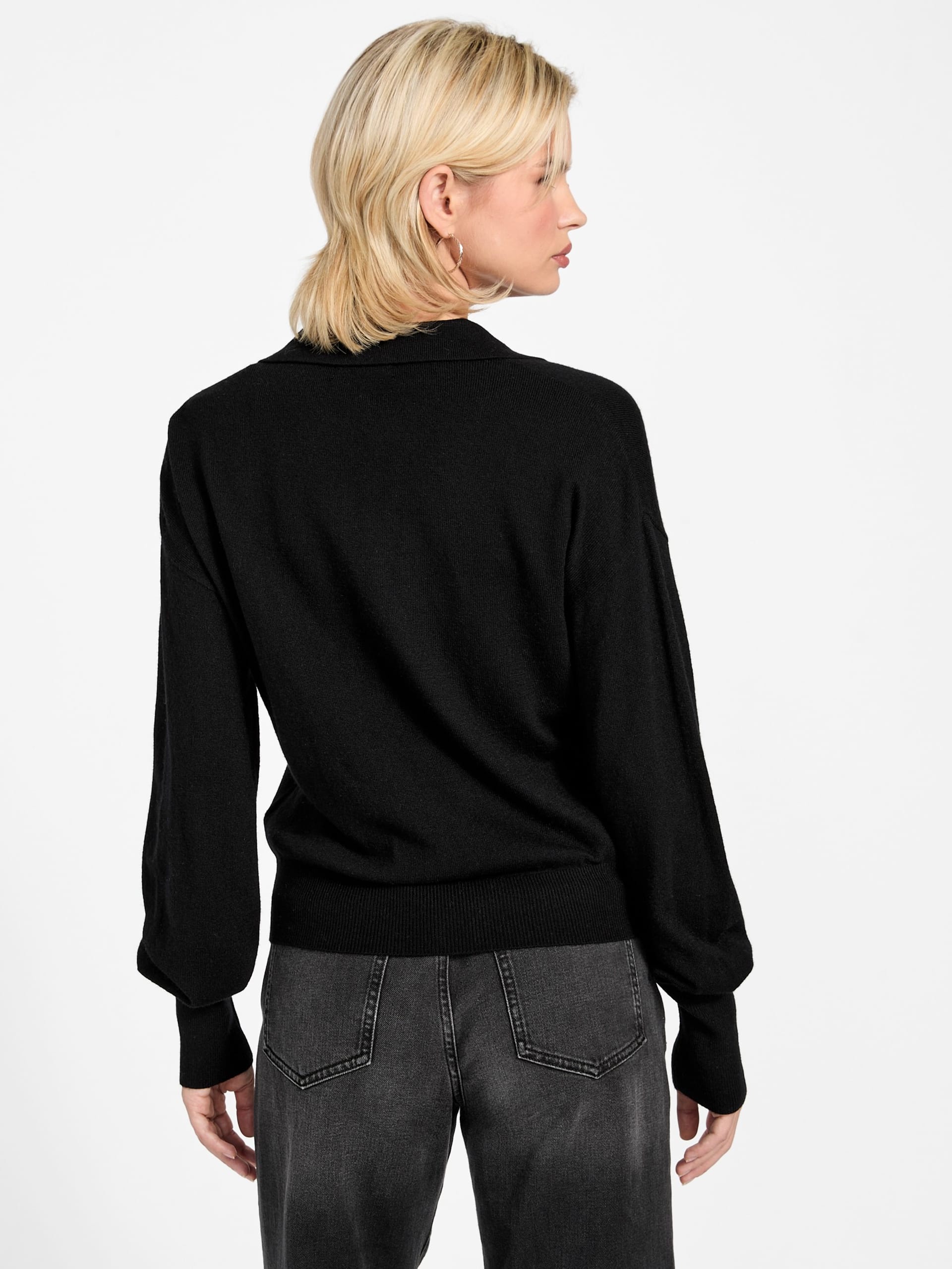 Suéter em mistura de cashmere