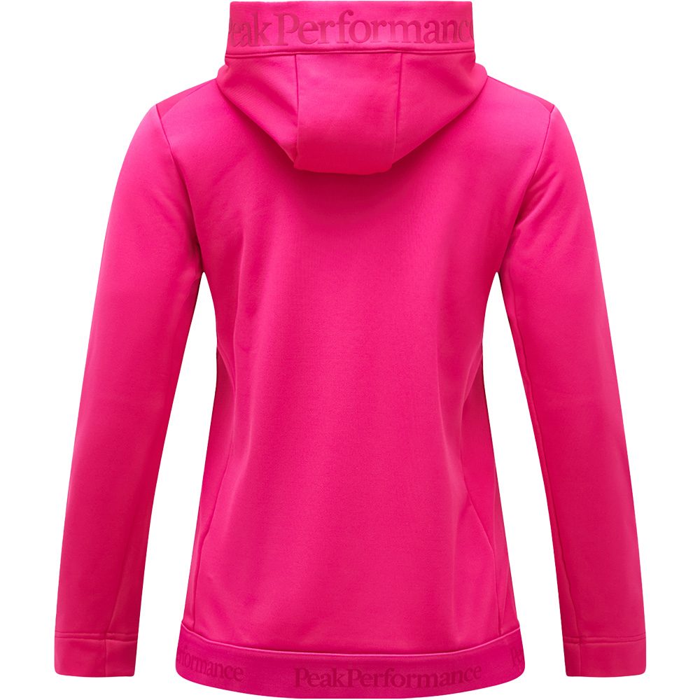 Peak Performance Rider Tech Zip Hood Midlayer-Jacke Damen beetroot purple